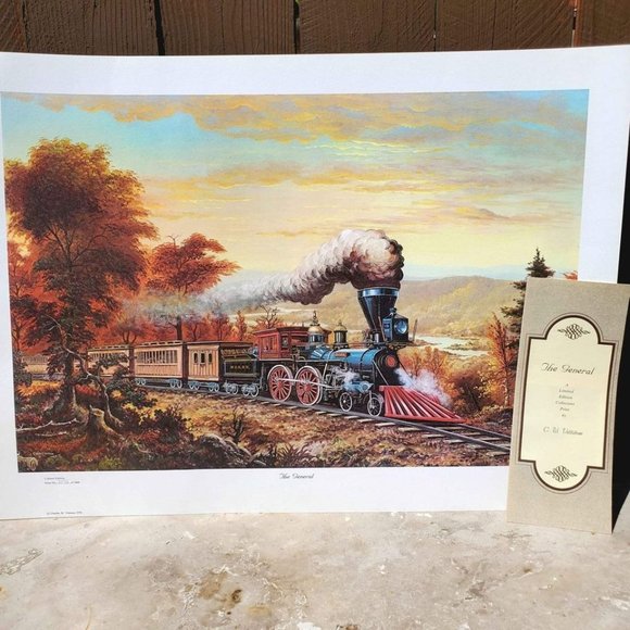 "The General" Limited Edition Collectors Print by C. W. Vittitow - Picture 2 of 10